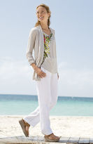 Thumbnail for your product : J. Jill Easy linen flat-front pants