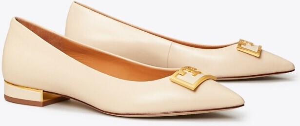 Tory Burch Pointed-Toe Flat - ShopStyle