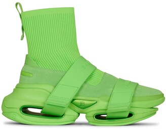 Balmain Green Men's Shoes | ShopStyle