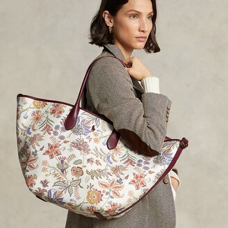 Polo Ralph Lauren Women's Small Bellport Canvas Tote Bag