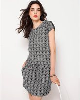 Thumbnail for your product : LES PETITS PRIX Sporty Look Ethnic Print Dress
