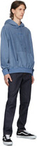 Thumbnail for your product : Awake NY Blue Embroidered Logo Hoodie