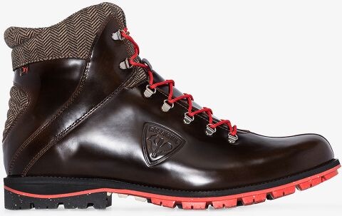 rubber leather boots