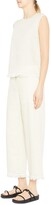 Thumbnail for your product : Theory Fringe-Hem Sleeveless Linen Top