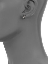 Thumbnail for your product : Sydney Evan Diamond & Black Rhodium-Finished 14K Gold Spider Single Stud Earring