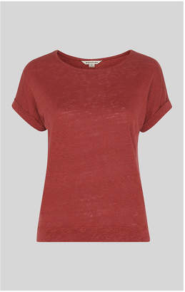 Whistles Relaxed Linen Tee