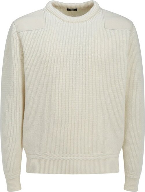 Ermenegildo Zegna Ribbed Hem Knitted Sweater