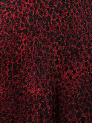 Yves Saint Laurent Pre-Owned 1996's Animal Print Dress