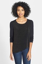 Thumbnail for your product : NYDJ Metallic Jacquard Front Top