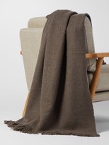 Thumbnail for your product : Denis Colomb Mongolia Wool Blanket - Grey Brown