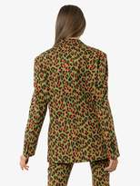 Thumbnail for your product : R 13 x Alison Mosshart cheetah print blazer