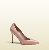 Thumbnail for your product : Gucci Leather Pointed Toe Pump