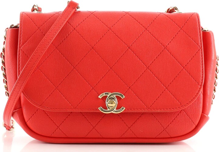 Chanel Casual Trip Flap Bag Quilted Lambskin Small - ShopStyle
