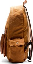 Thumbnail for your product : Marc by Marc Jacobs Brown Leather & Twill 2pock & Biggie Backpack