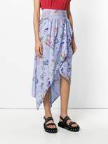 Thumbnail for your product : Vivienne Westwood Printed Asymmetric Midi Skirt