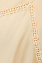 Thumbnail for your product : Sandro Rawya Picot-trimmed Chiffon Camisole