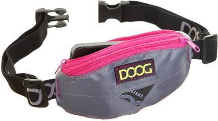 DOOG Mini Belt Grey/Neon Pink