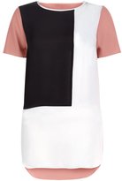 Thumbnail for your product : Moonpin Women's Short Sleeve Loose Chiffon T-shirt Blouse Top Plus Size 3XL