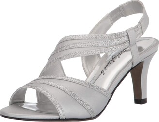 easy street silver sandals