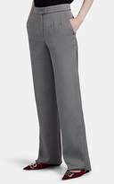 Thumbnail for your product : Giorgio Armani Women's Silk Wide-Leg Trousers - Gray