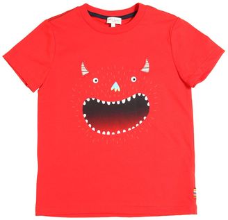 Paul Smith Junior Monster Printed Cotton Jersey T-Shirt