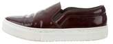 Thumbnail for your product : Celine Patent Leather Slip-On Sneakers