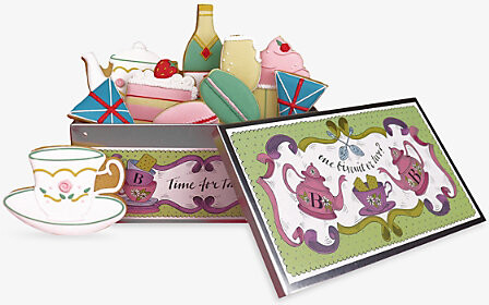 Biscuiteers Afternoon Tea Biscuit Gift Tin 175g
