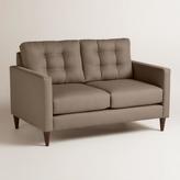 Thumbnail for your product : World Market Textured Woven Ryker Upholstered Love Seat