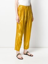 Thumbnail for your product : Forte Forte Geometric Print Straight Trousers