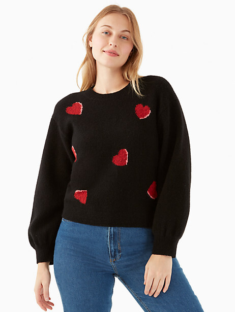 Kate Spade Heart Pop Sweater - ShopStyle
