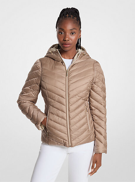 Quilted Puffer Michael Kors CirÃ© Puffer Coat Padded Jacket