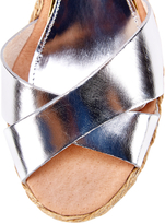 Thumbnail for your product : Paloma Barceló Vaqueta Leather Wedge
