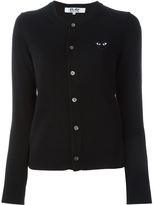 Thumbnail for your product : Comme des Garcons Play embroidered logo cardigan