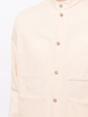 Toogood Band-Collar Cotton Jacket