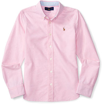 Ralph Lauren Girls 7-16 Cotton Oxford Shirt
