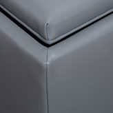 Thumbnail for your product : Christopher Knight Home Dartmouth Four Sectioned Faux Leather Cube Storage Ottoman by