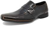 Thumbnail for your product : Andrew Marc BRUNO Bruno Marc Giorgio-1 Men's Classic Square Toe Leather Lined Stretch Insert Slip On Dress Loafers Shoes Brown Size 10