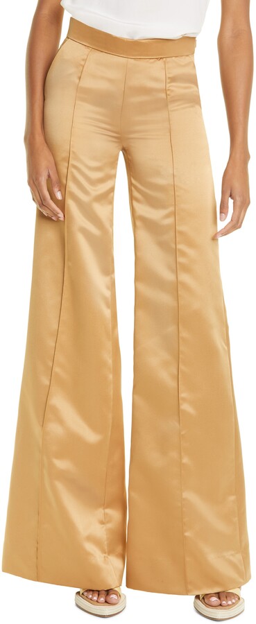 Satin Flared Trouser | Shop the world's largest collection of 