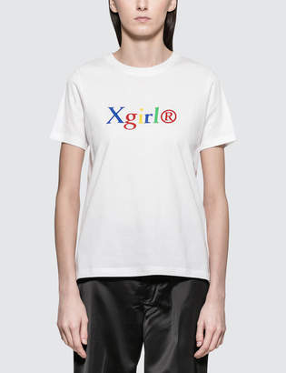 X-girl X Girl Well Known Logo Short Sleeve Regular T-Shirt