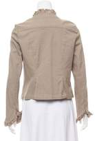 Thumbnail for your product : Marc Bouwer Ruffled Twill Jacket