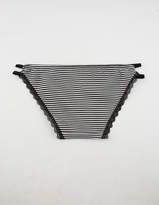 Thumbnail for your product : Full Tilt I'm The One Black Bikini Panties