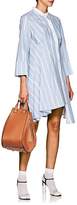 Thumbnail for your product : Ji Oh Women's Striped Asymmetric Cotton Poplin Dress