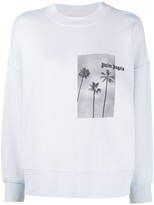Thumbnail for your product : Palm Angels Palm-Print Sweatshirt