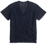 Thumbnail for your product : J.Crew Linen beach V-neck sweater
