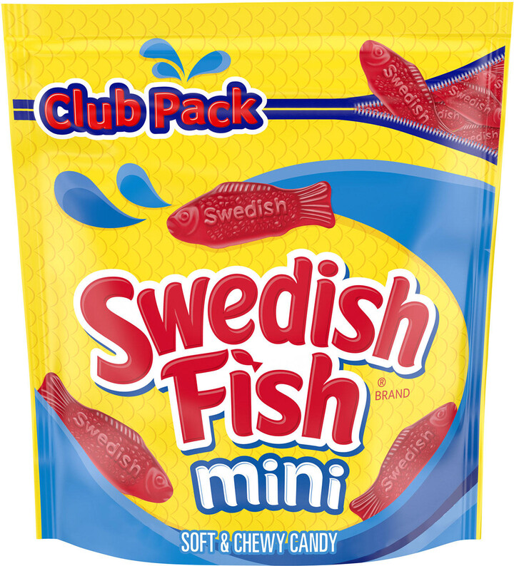 SWEDISH FISH Mini Soft and Chewy Candy, 3.5 lbs.