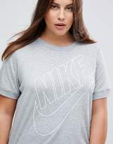 Thumbnail for your product : Nike Plus Logo T-Shirt In Grey