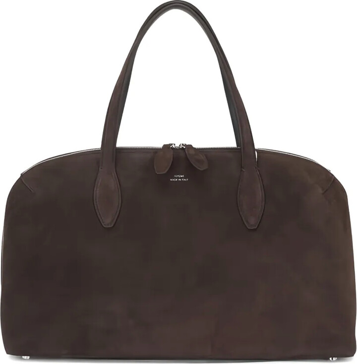 Totême medium Day suede tote bag