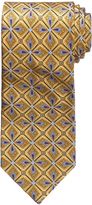 Thumbnail for your product : Jos. A. Bank Signature Gold Feather Medallion Tie 61" Long