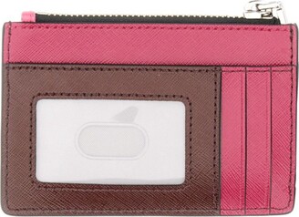 Twinset Wallet In Grained Synthetic Leather in Fuchsia Pink Womens Accessories Wallets and cardholders 