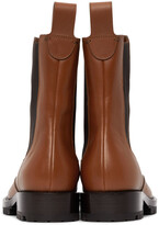 Thumbnail for your product : Dries Van Noten Tan Leather Chelsea Boots
